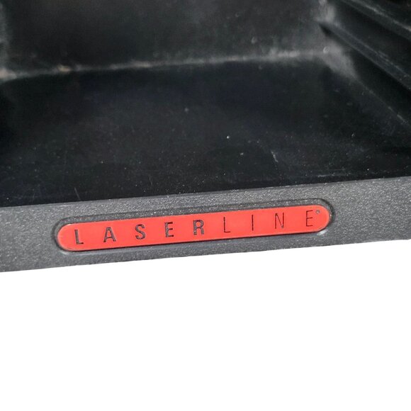 Laserline CD Storage Rack Black 36 Slot Organizer Sturdy Plastic Wall Mountable - Picture 2 of 7